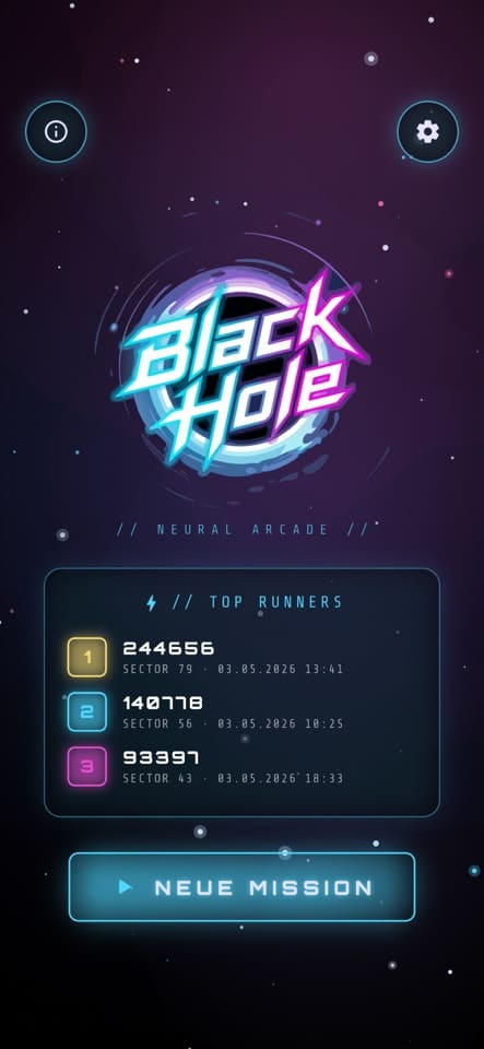 Black-Hole-Gameplay: ein Schwarzes Loch verschluckt ein Sonnensystem